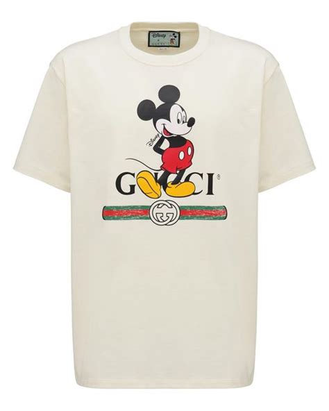 gucci mickey mouse t-shirt men's|gucci mickey mouse collection.